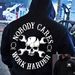 Men's Autumn And Winter Casual And Fashionable Loose Hooded Sweatshirt, Nobody Cares Skull Print Warm Long Sleeved Pullover_viptrois.com