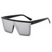 New Square Unisex High-End Sunglasses Trendy One-Piece Polarized Sun Protection Glasses_viptrois.com