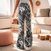 Mother & Kids INS Girls Comfortable Elastic Tie Dye Leggings Slim High Waist Sports Pants_viptrois.com