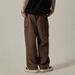 Men's Clothing Fashion Overalls Trendy Loose Straight Wide Leg Casual Pants_viptrois.com