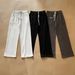 Men's Clothing Autumn And Winter Soft Sticky Patchwork Deconstruction Straight Wide Leg Autumn And Winter Sweatpants Cleanfit_viptrois.com