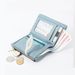 Wallet Card Cases Women's Short Creative Soft Leather Texture Small Wallet Multiple Card Slots Small Daisy Print Coin Purse_viptrois.com