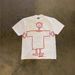 250gsm Heavyweight Cotton T-Shirt | Oversized Fit With Minimalist Line Art Print | Unisex Streetwear Essential_viptrois.com