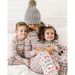 Cozy Christmas Family Matching Pajama Set – 100% Cotton Holiday Sleepwear For Adults & Kids (Long Sleeve, Classic Red & Navy Blue)_viptrois.com