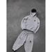 Trendy Streetwear Hoodie & Jogger Set With Zip-Up Design For Men & Women | Casual Pullover Sweatshirt & Lounge Pants_viptrois.com