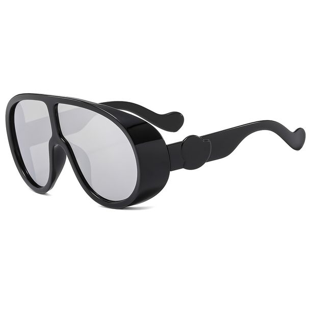 Men's Sunglasses New Men's Large Frame Sunglasses Trend Personality Niche Punk Style Personality Sunglasses_viptrois.com