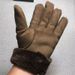 Suede Integrated For Men Winter Warm Fa Ux Sheep Shear Fur Outdoor Cycling Gloves_viptrois.com
