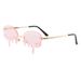 Trendy Tear-Shaped Sunglasses - Ocean Lens Colorful UV Protection Fashion Sunglasses For Women & Men_viptrois.com