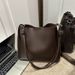 Fashionable High-Quality Shoulder Tote Bag - Retro Crossbody Bag For Women, Spacious Work Commuter Bag With Magnetic Closure_viptrois.com