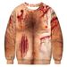 Funny Horror Digital 3D Printed Men's Crew Neck Sweater_viptrois.com