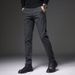 2024 New Elastic Casual Slim Fit, Straight Tube Business Suit, Summer Thin Draping Ice Silk Pants, Men's_viptrois.com