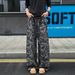 American-style Camouflage Jeans For Men, Autumn High Street Fashion Brand, Large Size, Loose Wide-leg Floor-length_viptrois.com