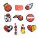 Basketball Series Cartoon Shoes Flower Shoe Buckle Personality All Match Basketball Lovers Garden Shoes Decorative Buckle Accessories_viptrois.com
