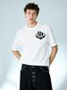 Summer New Short-sleeved T-shirt, Men's DR Laurel Wreath Star Symbol Creative Printing Half-sleeved Youth Trend Versatile Casual Loose Base_viptrois.com