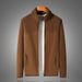 Double Sided Coral Men Women, Hooded For Autumn Winter, With Thickened And Warm Fleece Cardigan Jacket 415_viptrois.com