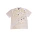 Galaxy Stars Print T-Shirt - Y2k Oversized Streetwear Tee, 250gsm Heavyweight Cotton Alternative Fashion Top Celestial Aesthetic Clothing_viptrois.com