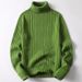 Men's Clothing Sweaters Long Collar Sweaters Slim Lapel Junior High School Integrated Fleece Sweaters For Male Students Medium High Collar_viptrois.com