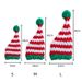Christmas Santa Hat hand-woven Icelandic hair influencer photo hat props_viptrois.com