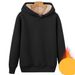 Men's Clothing Lambswool Sweatshirt Men Autumn And Winter Solid Color Plus Velvet Thickened Spot Wholesale Round Neck Pullover Bottoming Shirt_viptrois.com