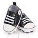Front lace up canvas casual baby soft sole sequin walking shoes 2479_viptrois.com