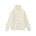 Pure Wushu Men's Clothing 25 Autumn Winter New Japanese Retro High Collar Cardigan Sweater Unisex Solid Color Loose Lazy_viptrois.com