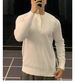 New Henry Collar Sweater Men's Door Neck Long Sleeved Knitted Sweater_viptrois.com