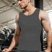Pulse Men's Slim Fit Underwear Shaping Neoprene Quick-Dry Sweat-Wicking Chest Compression Tight-Fitting Hidden Abs Vest_viptrois.com