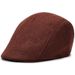 Beret For Men, Summer Middle-aged And Elderly Linen Cool Hat, Grandpa Outdoor Casual Versatile Sun Protection_viptrois.com