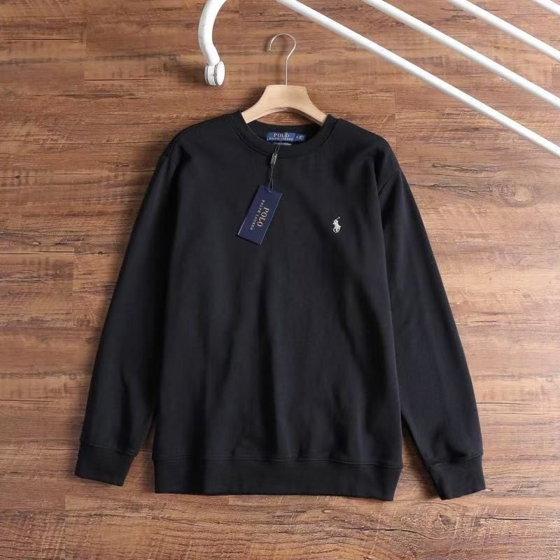 Small Pony Brand Men's Classic Embroidered Round-Neck Sweatshirt - Versatile Choice For Men's Long-Sleeved Cotton Sweatshirts_viptrois.com
