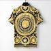 Chaonan Short-sleeved Summer Leisure Cool Half-sleeved Fashion Luxury Gold Printed Loose Round Neck Short-sleeved T-shirt_viptrois.com