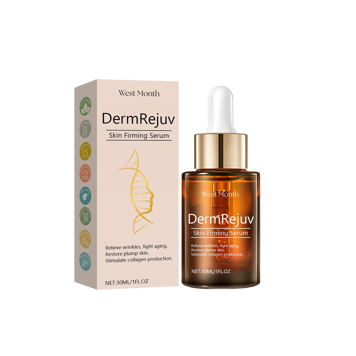 Facial Serum, Daily Gentle Moisturizing Skin Care Serum_viptrois.com
