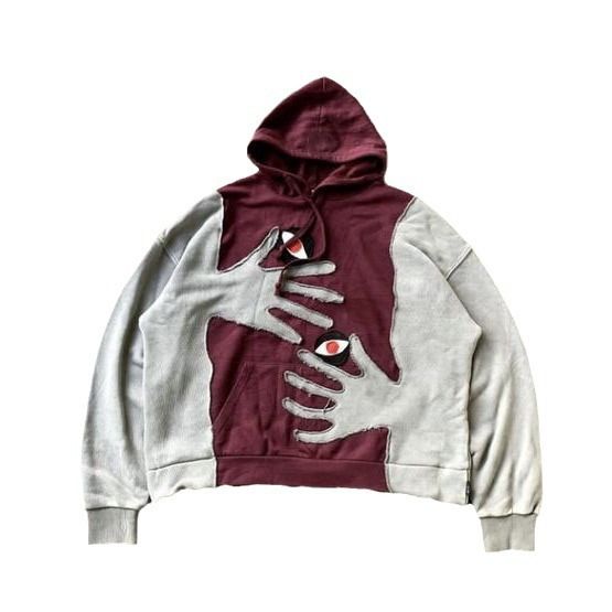 2027 Fashion European-USA Style Hoodies Outerwear Women/Men Polyester Splicing Long Sleeve Casual Loose Hooded Sweatshirts_viptrois.com