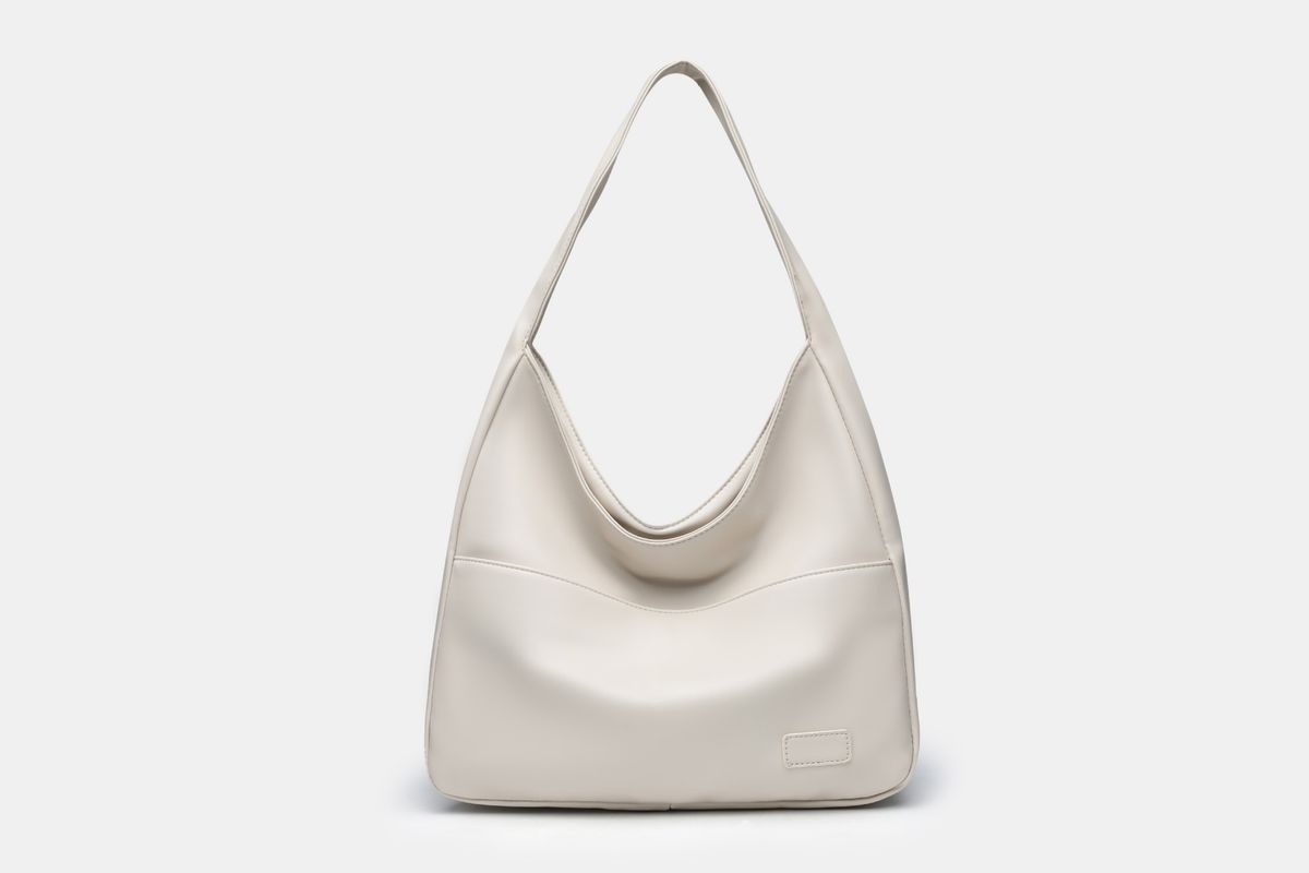 Spacious PU Leather Tote Bag For Women - Stylish Crossbody Shoulder Bag With Multiple Pockets, Perfect For Work, School & Travel_viptrois.com