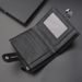 Men’s Bags Men's Business Simple Short Wallet New Style Thin Wallet Student Youth Multi Card Bag_viptrois.com