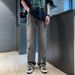Men's Clothing Spring And Autumn Harajuku Style Bf Loose Straight Trend Student Wide Leg Mopping Long Pants_viptrois.com