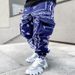 Man's clothing Cashew Flower Casual Sports Haren pants men's baggy high street multi-bag overalls_viptrois.com