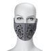 Halloween Party Prom Props Punk Rock Ear Hanging PU Leather Skull Mask_viptrois.com