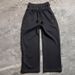 Unisex Double Waistband Jogger Pants, Innovative Fake Two-Piece Design Wide Leg Sweatpants For Men And Women_viptrois.com