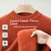 Basic Men's Sweater Half Turtleneck Fleece Lined Thickened Casual Versatile Base Knitwear For Men Dad's Outfit_viptrois.com