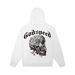 Godspeed Skull Print Cotton Unisex High Street Hip Hop Hoodie Long Sleeve Trendy_viptrois.com