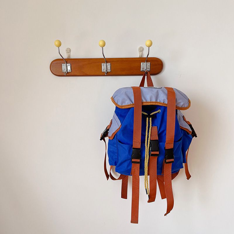 Kids Lightweight Backpack - Canvas Daypack For Boys, Sporty Minimalist Outdoor Backpack For School & Travel_viptrois.com