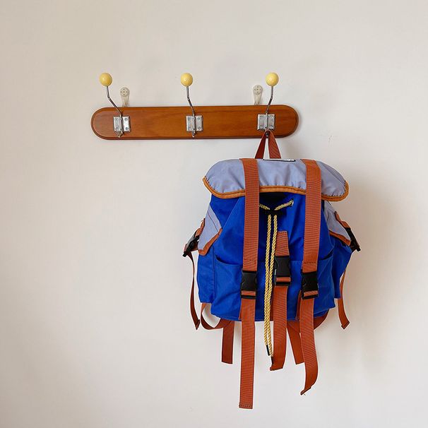 Kids Lightweight Backpack - Canvas Daypack For Boys, Sporty Minimalist Outdoor Backpack For School & Travel_viptrois.com