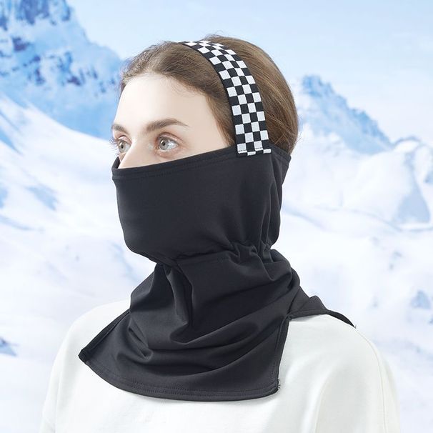 Ski Mask Winter Cold-Proof Windproof Slimming Quick-Dry Neck Warmer Face Protection Ear Hanging Head Cover Wind Blocking_viptrois.com