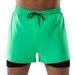 Men's Clothing Swimming Trunks Men's Seaside Surfing Trunks Hot Spring Men's Beach Pants Sports Anti Embarrassment Quick Drying Shorts LOGO Customized_viptrois.com