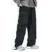 Men's Clothing Thai King Men's Wear 2024 Retro Paratrooper Pants Autumn and Winter Garment Dyeing Workwear Loose Multi Pocket Pants Men's Trousers_viptrois.com