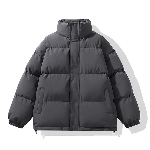 Padded Clothes For Men And Women Loose Stand-up Collar Padded Jacket Warm And Thickened Casual Padded Clothes Couple Jacket_viptrois.com