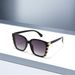 New Hot Selling Metal Edged Square Frame Anti Ultraviolet Sunglasses Outdoor Street Shooting Sunglasses For Women T1404_viptrois.com