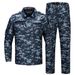 Men’s Tactical Camo Shirt & Pants Set – Breathable Outdoor Training Suit, Army Green/Black, Sizes S-XXXL_viptrois.com