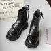European Warm Series Shoes 2025 Spring New British Style Versatile Casual Men's Thick-Soled Leather Waterproof Wear-Resistant High-Top Martin_viptrois.com
