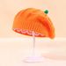 Family clothing Autumn/Winter family knit hat New new Halloween pumpkin warm Beret knit hat_viptrois.com